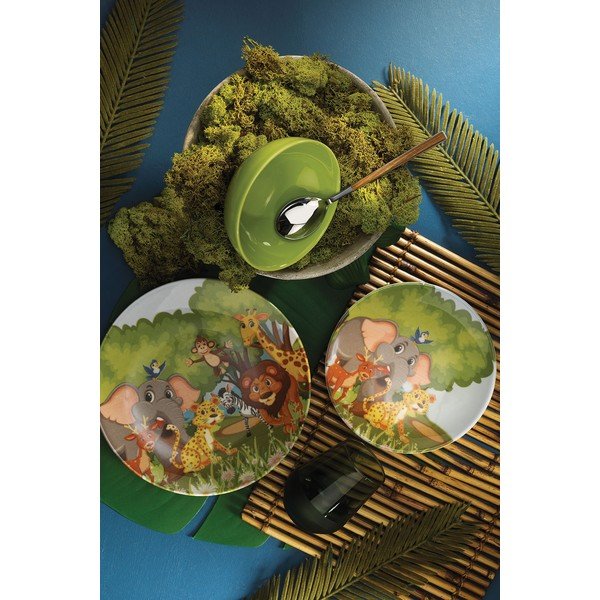 Laste söögikomplekt 3 tk kiviplaadist - Hermia-image-1