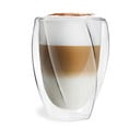 Komplekt 2 kahekordse seinaga latte-klaasi, 300 ml - Vialli Design