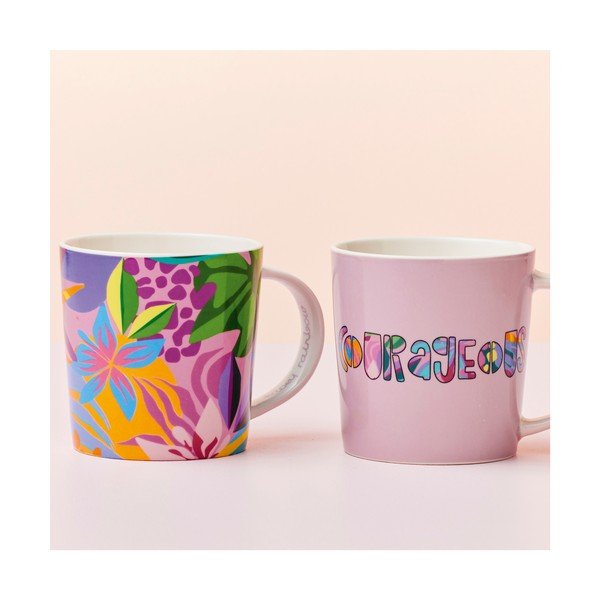 Portselanist kruusid 2tk komplektis 380ml Be Fierce - Maxwell & Williams-image-1