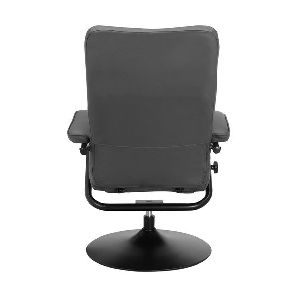 Hall kunstnahast lõõgastustool koos jalatoega Istad - Støraa-image-4