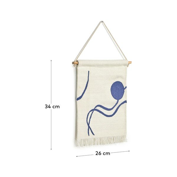 Puuvillane seinakaunistus , 28 x 34 cm Atal - Kave Home-image-4