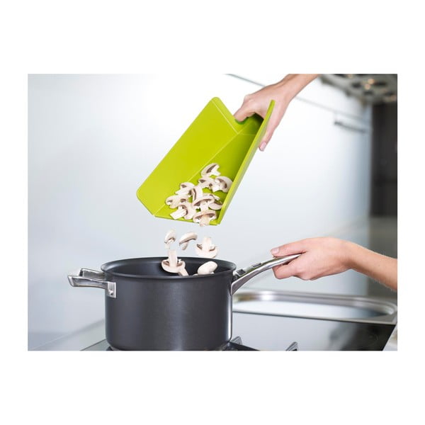 Valge kokkuklapitav lõikelaud , 38 cm Chop2Pot - Joseph Joseph-image-2