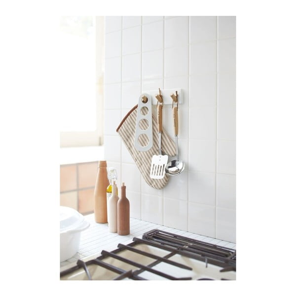 Valge seinahoidik köögitööriistade jaoks Trio - YAMAZAKI-image-2