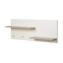 Valge jalakadekooriga laste seinariiul Felicia - Roba