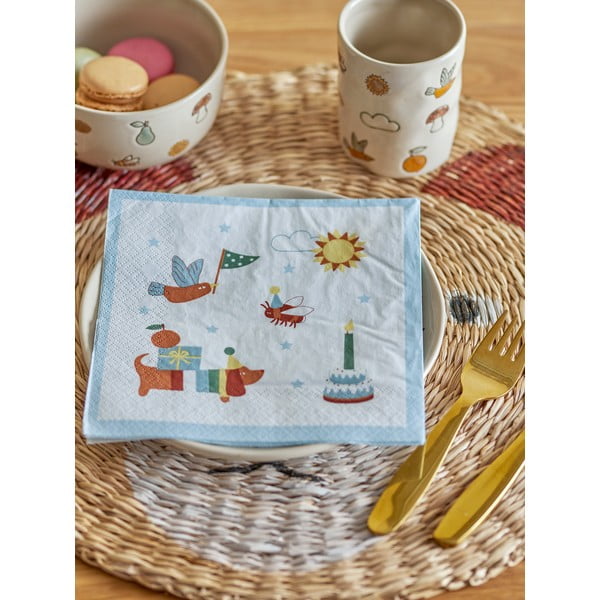 Pabersalvrätikud 20 tk komplektis Charlie - Bloomingville Mini-image-2