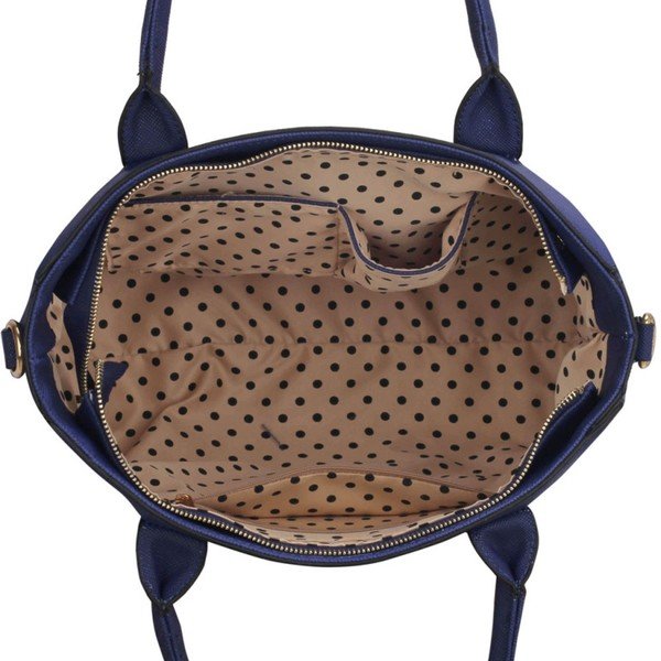 Kabelka L&S Tatiana Navy & Orange-image-1