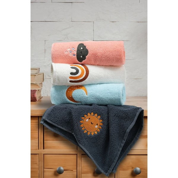 Puuvillased rätikud 4tk komplektis 30x50 cm - Mila Home-image-2