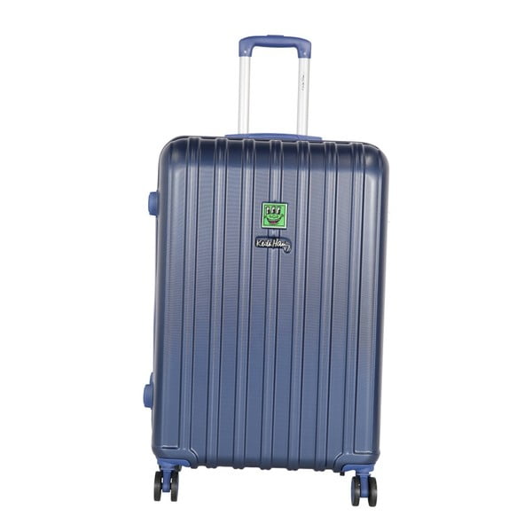 Tmavě modrý cestovní kufr LULU CASTAGNETTE Edge, 107 l