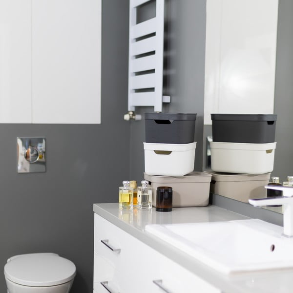 Kaanega plastist hoiukarp Deco - Rotho-image-1