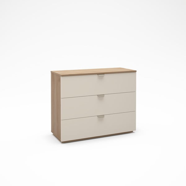 Kreem tammespoonist kummut 100x80x40 cm Dennis - Marckeric-image-3