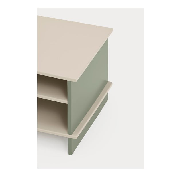 Roheline-kreem öökapp koos riiulitega Inari - Teulat-image-3
