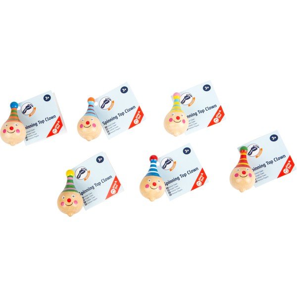 6 puidust klounikujulise pardi komplekt - Legler-image-3