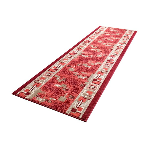 Červený běhoun Hanse Home Retro, 80 x 400 cm-image-2