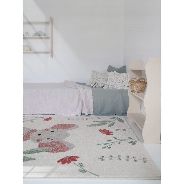 Kreem laste vaip 120x170 cm Poly - Nattiot-image-3