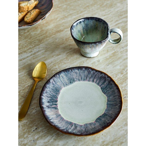 Beež keraamiline magustoidutaldrik ø 16,5 cm Imogen - Bloomingville-image-1