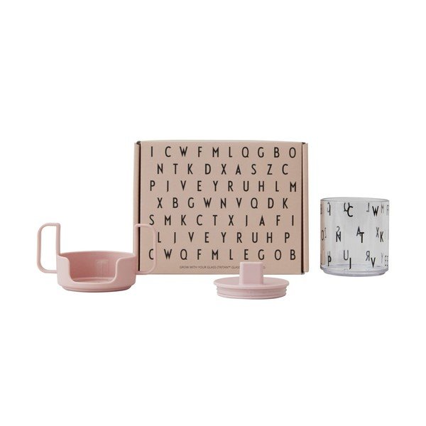 Pink Baby Mug Grow With Your Cup Grow with Your Cup - Design Letters-image-2