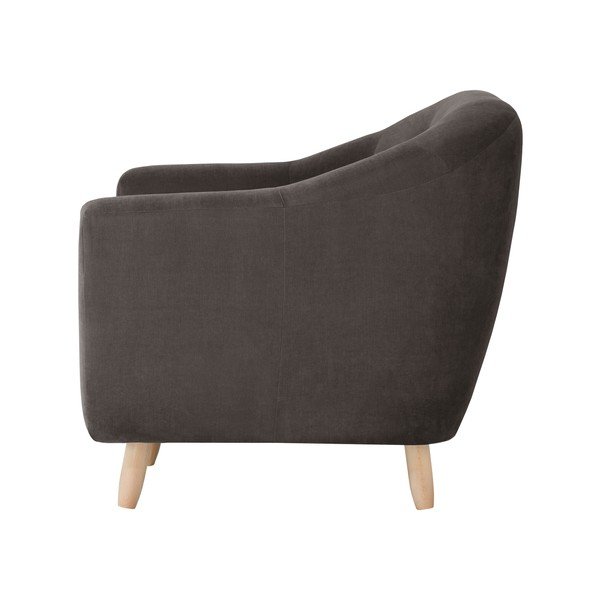 Kaštanově hnědé křeslo Jalouse Maison Vicky-image-2