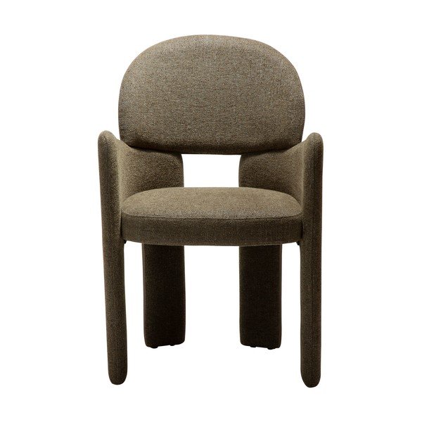 Khaki värvi söögitool käetugedega Aole - DAN-FORM Denmark-image-1