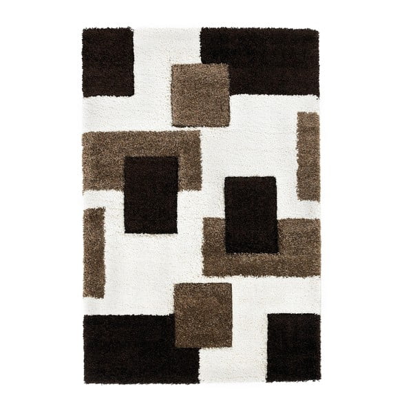 Hnědobílý koberec Think Rugs Fashion, 160 x 220 cm