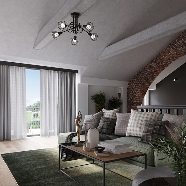 Must laevalgusti ø 10 cm Varpu - Sollux-image-1