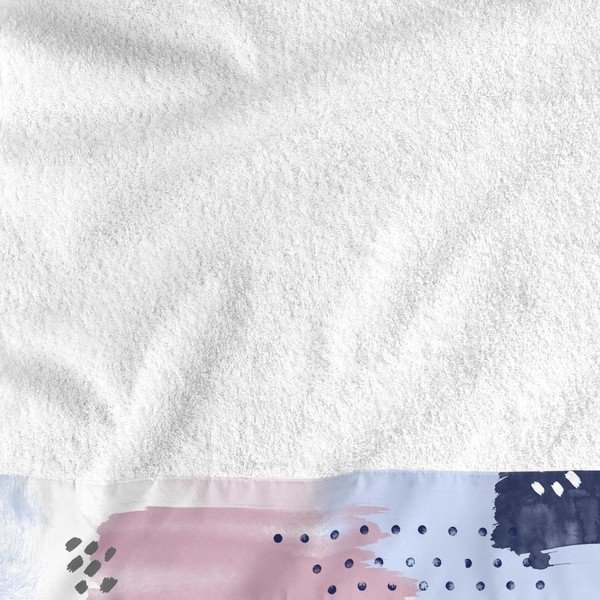 2 puuvillase rätiku komplekt Tempera - Blanc-image-1