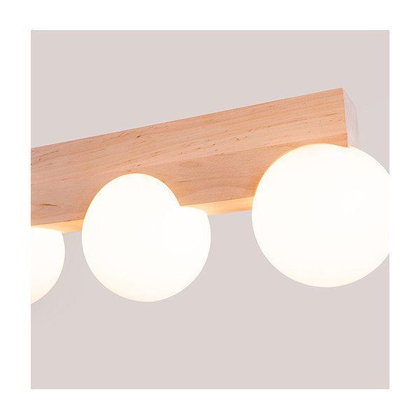 Valge laevalgusti klaasist varjuga ø 12 cm Solum - Sollux-image-3