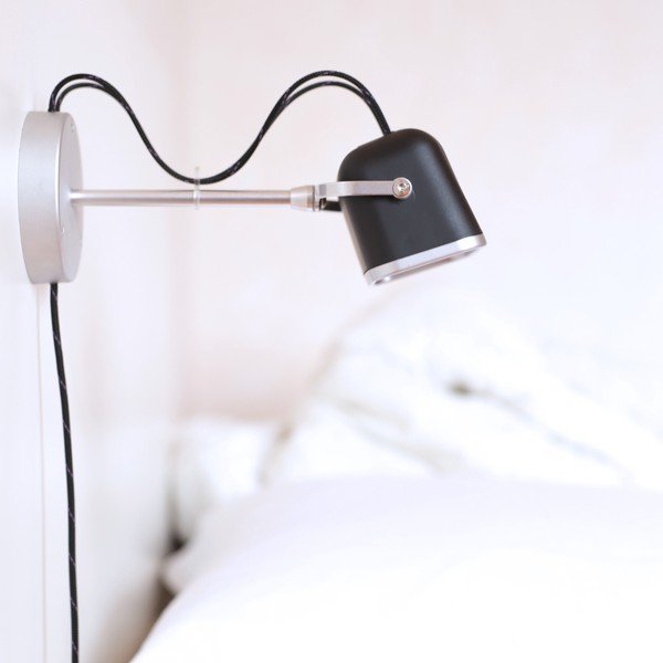 Nástěnná lampa SwabDesign Mob, černá-image-4