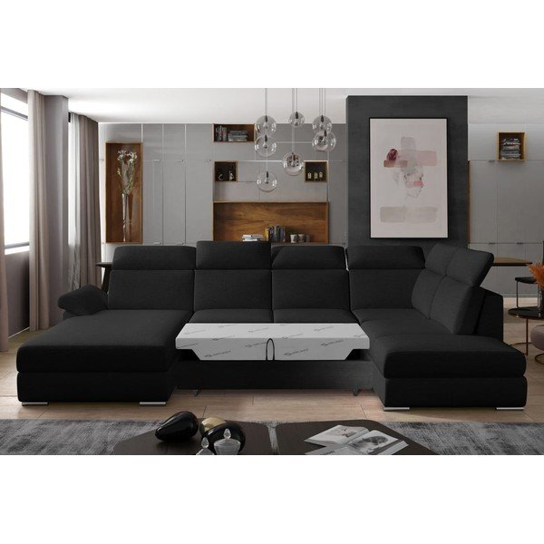 Must lahtikäiv nurgadiivan (parem nurk/U-kujuline) Evanell – ELTAP-image-2