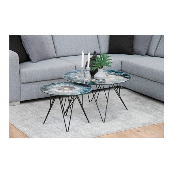 Odkládací stolek s mozaikou Actona Sun-image-4