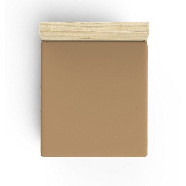 Pruun puuvillane kummiga lina 140x200 cm - Mijolnir