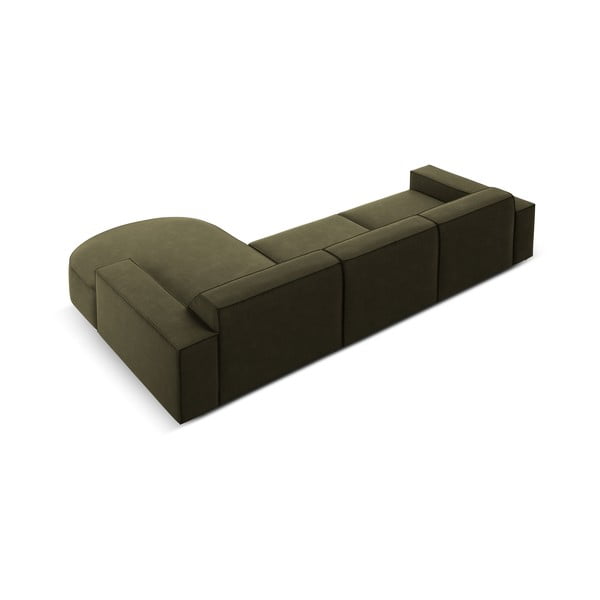 Roheline sametne nurgadiivan (paremas nurgas) Jodie - Micadoni Home-image-4