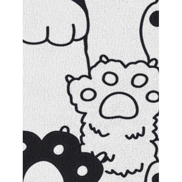 Must-valge laste vaip 100x140 cm Happy Paws - Oyo Concept-image-3