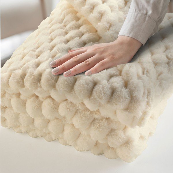Elevandiluu mikroplüüs tekk 180x220 cm Frosty - douceur d'intérieur-image-2