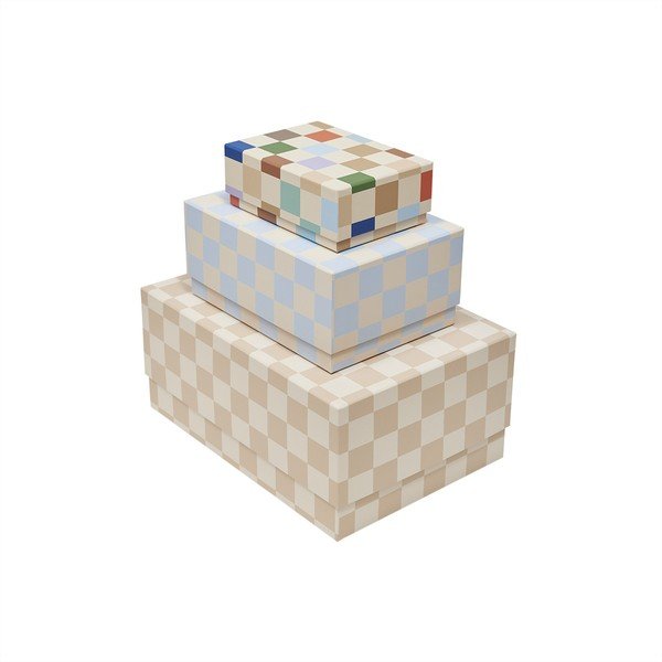 Papist laste hoiukarbid komplektis 3 tk 31x22x14 cm Mana - OYOY Mini