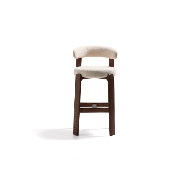 Beež saarepuidust baaritool (istme kõrgus 75 cm) Granite - Kave Home-image-2