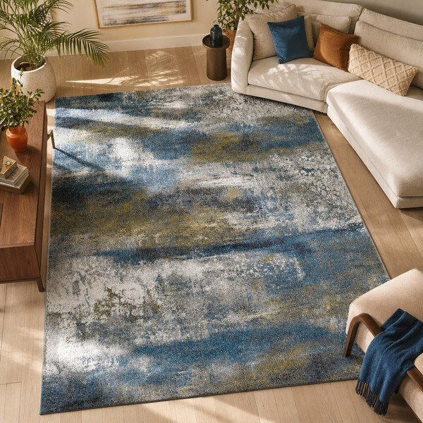 Sinine vaip Kalia Abstrakt, 160 x 230 cm - Universal-image-4