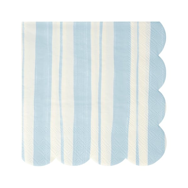 Paberist salvrätikud 16 tk komplektis Ticking Stripe - Meri Meri-image-4