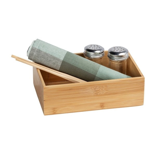 Bambusist hoiukapp, laius 22 cm Terra - Wenko-image-1