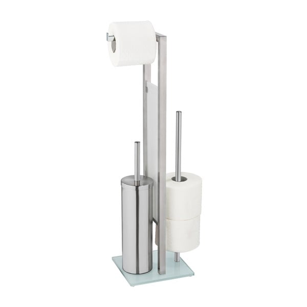 WC-paberi statiiv koos WC-harjaga Rivalta - Wenko-image-2