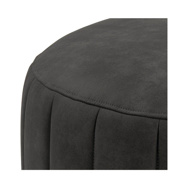 Antratsiithall pouf kunstnahast , ⌀ 60 cm Doria - Actona-image-2