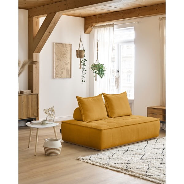 Sinepikarva buklee kangast diivan 175 cm Elisa - Bobochic Paris-image-1