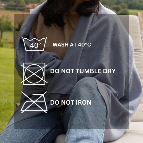 Roosa fliisist tekk 130x160 cm Riso - Tiseco Home Studio-image-1