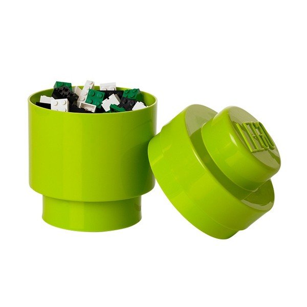 Úložný kulatý boxík, růžový-image-3