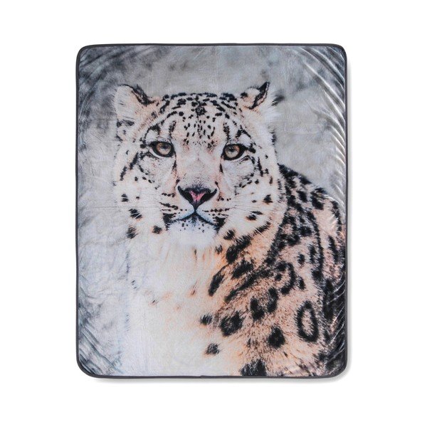 Ruuduline , 130 x 160 cm Snow Leopard - Good Morning-image-2