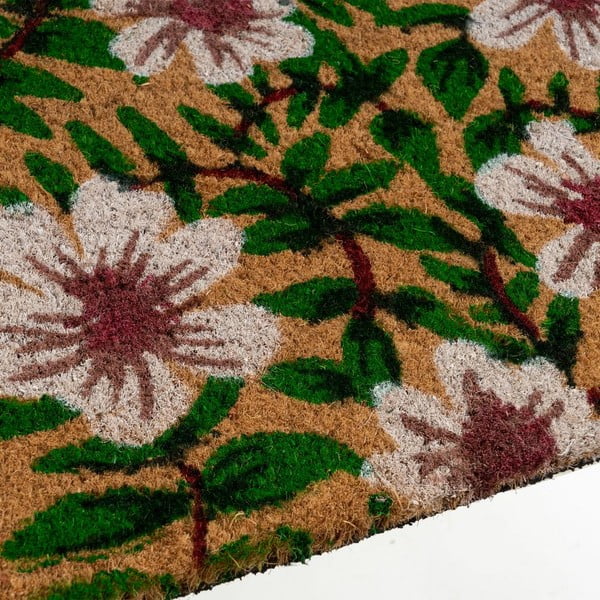 Kookoskiududest uksematt 40x60 cm Leafy - Casa Selección-image-2