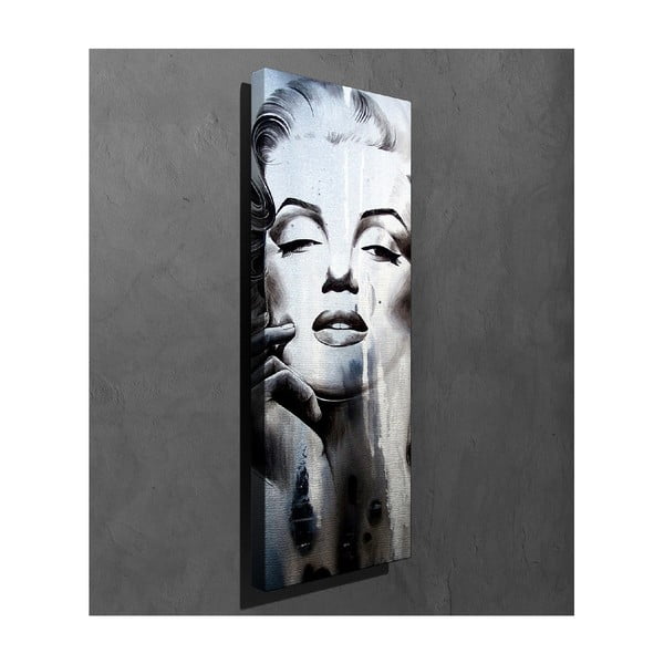 Seinamaal lõuendil Marilyn, 30 x 80 cm - Wallity-image-2