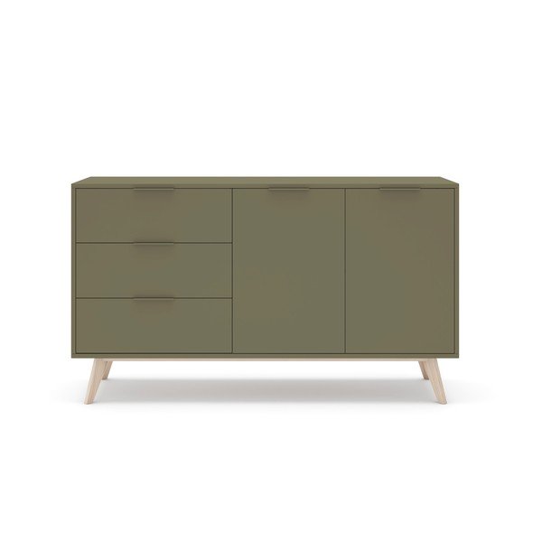 Roheline matt kummut 140x81x40 cm Campus - Marckeric-image-2