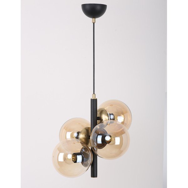 Must rippvalgusti ø 35 cm Forte - Squid Lighting-image-2