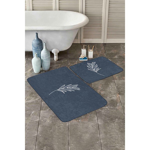 Sinised vannitoamatid 2tk komplektis 60x100 cm – Mila Home-image-3