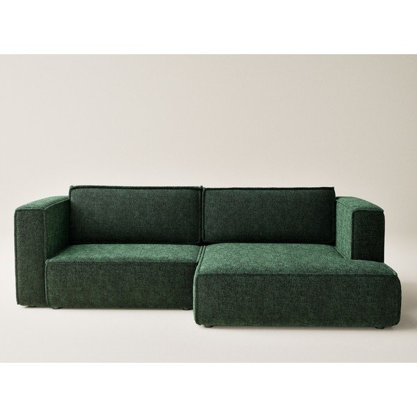 Tumeroheline šenilldiivanvoodi/panipaigaga nurgadiivan (parem nurk/diivanvoodiga) Velto - Maison de Rêve-image-2